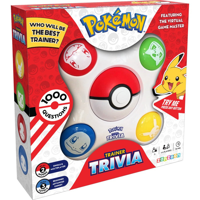 POKEMON TRAINER  ELECTRONIC TRIVIA  GAME