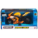 TEAMSTERZ STREET KINGZ SPEED ORANGE METAL DIECAST BIKE