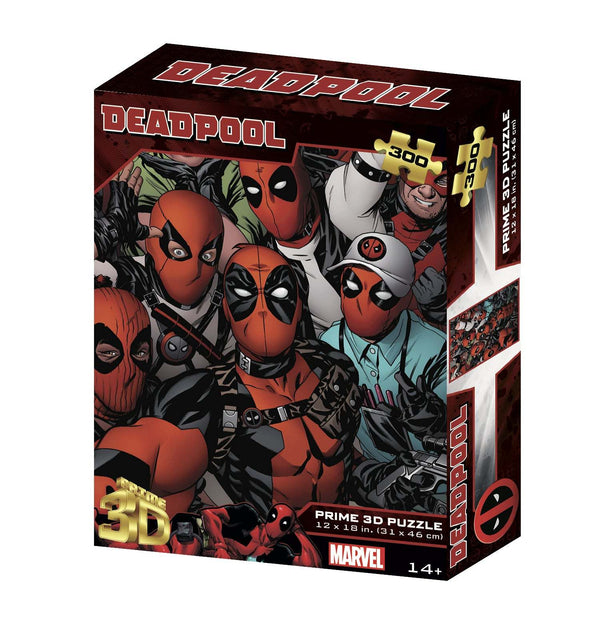 PRIME 3D 33340 MARVEL DEADPOOL 300PC JIGSAW PUZZLE