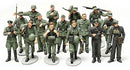 TAMIYA 32530 WWII GERMAN INFANTRY ON MANEUVERS 1/48 SCALE PLASTIC MODEL KIT FIGURINES