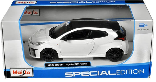 MAISTO 32909 SPECIAL EDITION 2021 TOYOTA GR YARIS 1/24 SCALE METAL DIECAST CAR