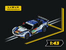 CARRERA 64210 GO CHEVROLET CORVETTE C7R GT3 CALLAWAY COMPETITION NUMBER 77 1/43 SCALE SLOT CAR