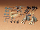 TAMIYA 35111 MILITARY MINIATURES GERMAN INFANTRY WEAPONS 1/35 SCALE PLASTIC MODEL SET