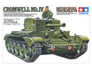 TAMIYA 35221 BRITISH CROMWELL MK.IV BRITISH CRUISER TANK MK.VIII, A27M 1/35 SCALE PLASTIC MODEL KIT