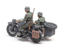 TAMIYA 35384 KS600 MOTORCYCLE AND SIDECAR ZUNDAPP 1/35 SCALE PLASTIC MODEL KIT