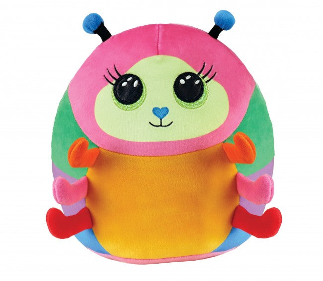 TY SQUISHY BEANIES NESSA CATERPILLAR 35CM SQUISH PLUSH