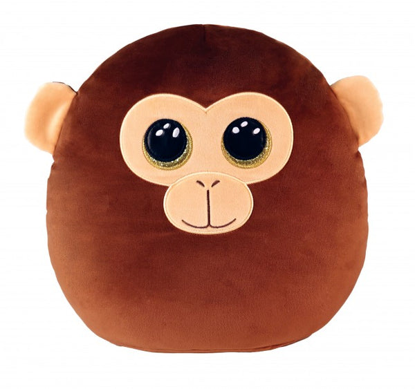 TY SQUISHY BEANIES DUNSTON MONKEY 35CM SQUISH PLUSH