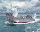 ITALERI 6755 LCM 3 LANDING CRAFT DDAY ANNIVERSARY WITH THREE FIGURES 1/35 SCALE PLASTIC MODEL KIT