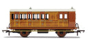 HORNBY R40106 GNR 4 WHEEL COACH BRAKE 3RD CLASS NO.399 FITTED LIGHTS ERA 2 HO/OO SCALE TRAIN CARRIAGE