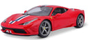 BBURAGO 26003 FERRRARI 458 ITALIA RACE AND PLAY 1/24 SCALE DIECAST MODEL