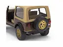 REVELL 14547 1977 JEEP CJ-7 2 IN 1 GOLDEN EAGLE HARDTOP AND LEVI BIKINI TOP 1/24 SCALE PLASTIC MODEL KIT