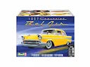 REVELL 14551 1957 CHEVROLET BELAIR 2 IN 1 STREET AND HOT ROD 1/25 SCALE PLASTIC MODEL KIT