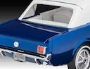 REVELL 05647 1964 FORD MUSTANG 60 YEARS OF MUSTANG 1/24 SCALE PLASTIC MODEL KIT INCLUDED PAINT AND GLUE