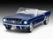 REVELL 05647 1964 FORD MUSTANG 60 YEARS OF MUSTANG 1/24 SCALE PLASTIC MODEL KIT INCLUDED PAINT AND GLUE