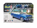 REVELL 05647 1964 FORD MUSTANG 60 YEARS OF MUSTANG 1/24 SCALE PLASTIC MODEL KIT INCLUDED PAINT AND GLUE