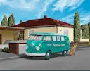 REVELL 05648 VOLKSWAGEN TYPE 2 KOMBI 150 YEARS OF VAILLANT 1/24 SCALE PLASTIC MODEL KIT INCLUDES GLUE AND PAINT