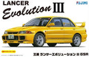 FUJIMI ID-34 MITSUBISHI LANCER EVO III GSR 1/24 SCALE PLASTIC MODEL KIT