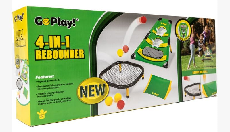 GO PLAY 4-IN-1 REBOUNDER SET