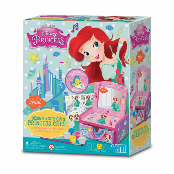 4M DISNEY PRINCESS DESIGN YOUR OWN PRINCESS CHEST ARIEL