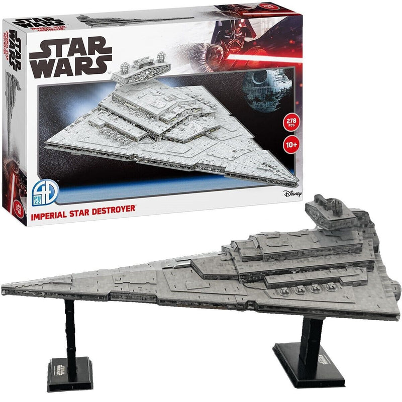 4D PUZZLE STAR WARS IMPERIAL STAR DESTROYER 278 PCS CARDSTOCK MODELLING KIT