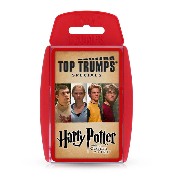 TOP TRUMPS PLAY AND DISCOVER HARRY POTTER AND THE GOBLET OF FIRE  CARD GAME