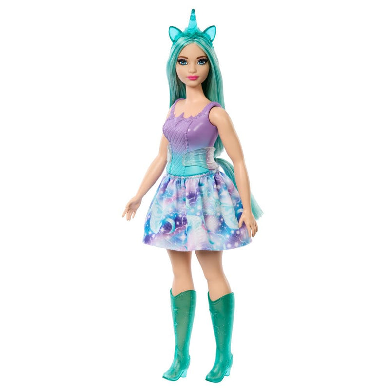 BARBIE PURPLE AND TEAL UNICORN GIRL DOLL