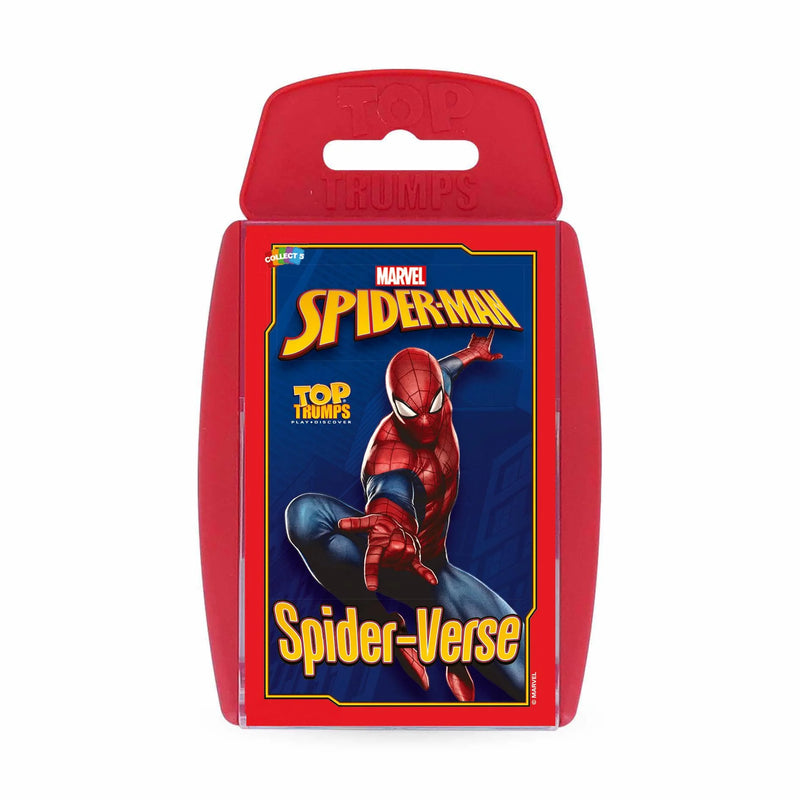 TOP TRUMPS MARVEL SPIDERMAN SPIDER-VERSE CARD GAME