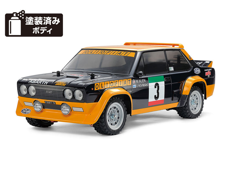 TAMIYA 58723 FIAT 131 ABARTH RALLY OLIO FIAT 1/10 SCALE R/C ASSEMBLY KIT