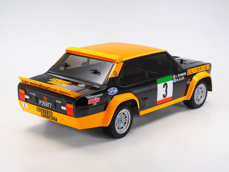 TAMIYA 58723 FIAT 131 ABARTH RALLY OLIO FIAT 1/10 SCALE R/C ASSEMBLY KIT