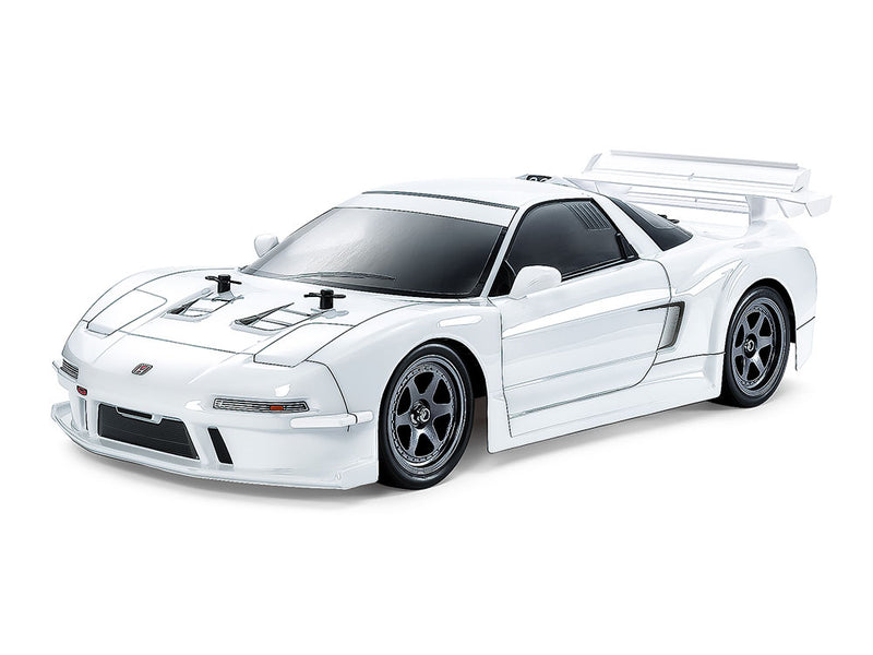 TAMIYA 58739 1986 HONDA NSX RACING TT-02 CHASSIS TAMIYA BRUSHED MOTOR AND ESC INCLUDED UNPAINTED CLEAR BODY SHELL 1/10 REMOTE CONTROL BUILDER KIT