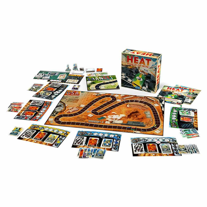 DAYS OF WONDER - HEAT PEDAL TO THE METAL BOARD GAME