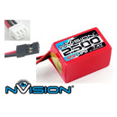 NVISION NVO1504 RX LIPO 2500MAH 7.4V HUMP- UNI PLUG