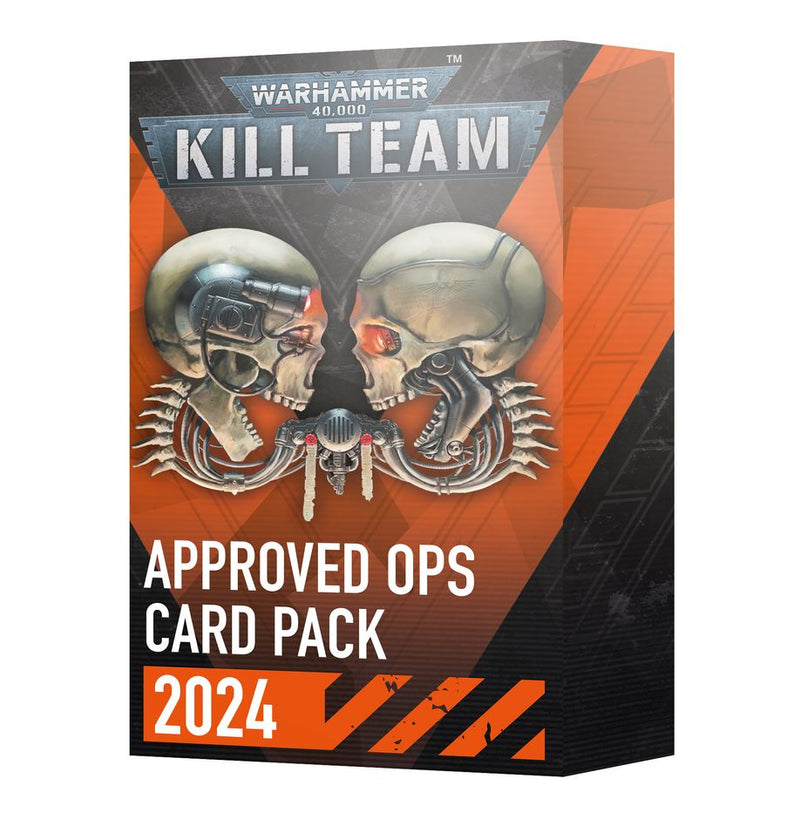 WARHAMMER 40000 103-50 KILL TEAM APPROVED OPS CARD PACK 2024