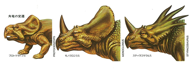 TAMIYA 60201 TRICERATOPS EURYCEPHALUS 1/35 SCALE PLASTIC MODEL KIT DINOSAUR