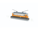 BACHMANN 61089 BRILL TROLLEY ORANGE CREAM AND GREY N SCALE TRAM