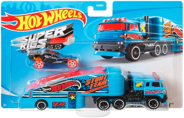 HOT WHEELS SUPER RIGS STUNTIN SEMI