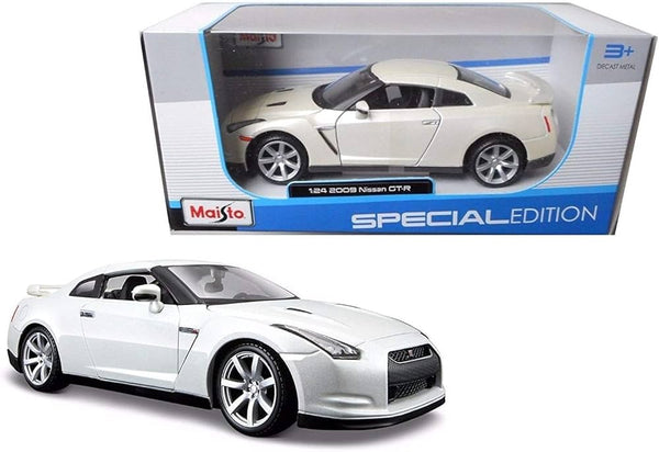 BBURAGO 12079 2009 NISSAN GT-R 1:18 SCALE DIE CAST METAL