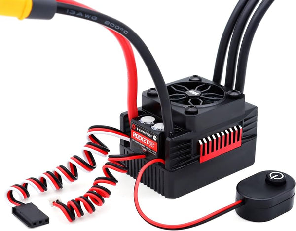 SURPASS SUR-500002-01 ROCKET-RC POWERFUL SERIES BRUSHLESS ESC POWERFUL-90A ESC FOR BOAT LI 3-8SX XT60 PLUG