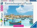 RAVENSBURGER 149780 MEDITERRANEAN MALTA 1000PC JIGSAW PUZZLE