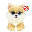 TY BEANIE BOOS HONEYCOMB TAN DOG REGULAR