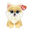 TY BEANIE BOOS HONEYCOMB TAN DOG REGULAR