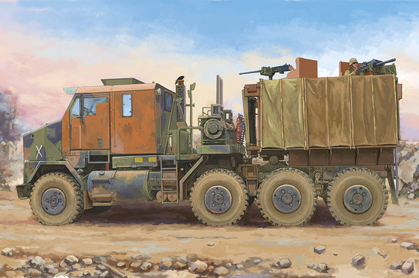 HOBBY BOSS 85525 M1070 GUN TRUCK 1/35 SCALE PLASTIC MODEL KIT