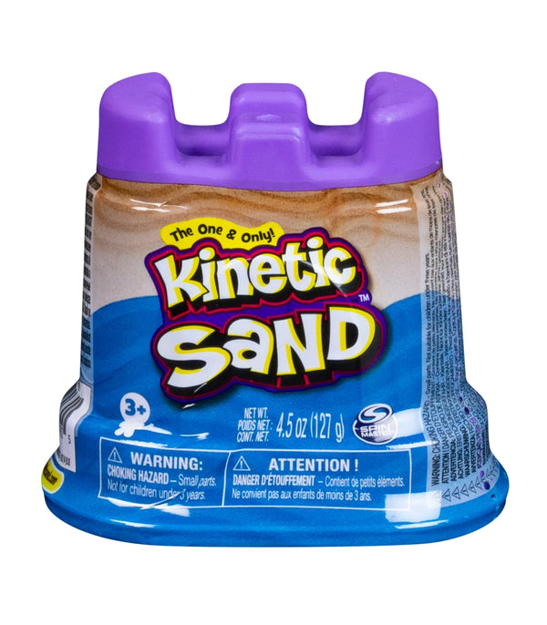 KINETIC SAND CASTLE CONTAINER 127G BLUE