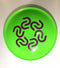 FLYING RING GREEN FRISBEE