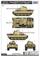 HOBBY BOSS 84830 GERMAN SD.KFG.171PZ.KPFW.AUSF A  1/48 SCALE PLASTIC MODEL KIT TANK