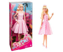 BARBIE THE MOVIE  MARGOT ROBBIE PINK GINGHAM DRESS COLLECTABLE DOLL