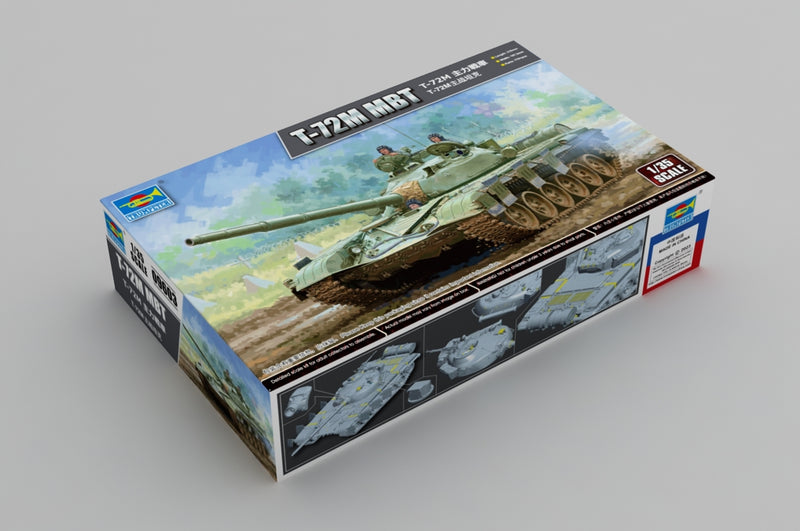 TRUMPETER 09603  T-72M MBT 1/35 SCALE PLASTIC MODEL KIT BATTLE TANK