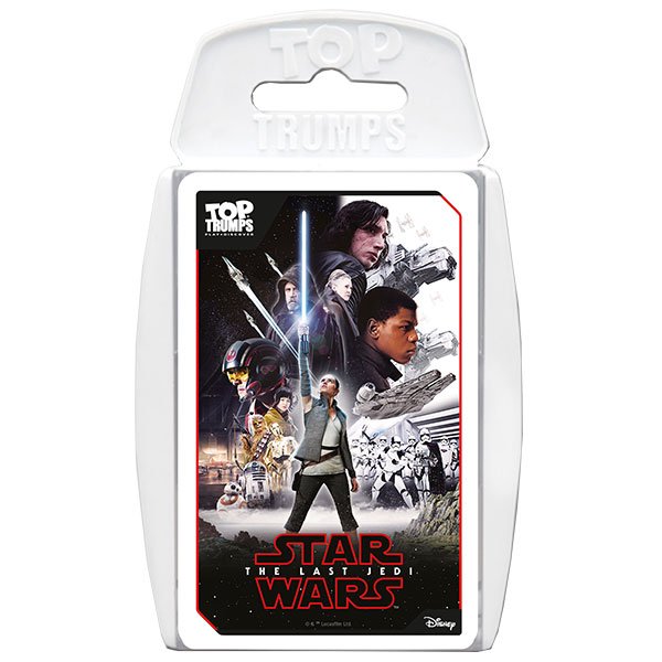 TOP TRUMPS STAR WARS THE LAST JEDI CARD GAME