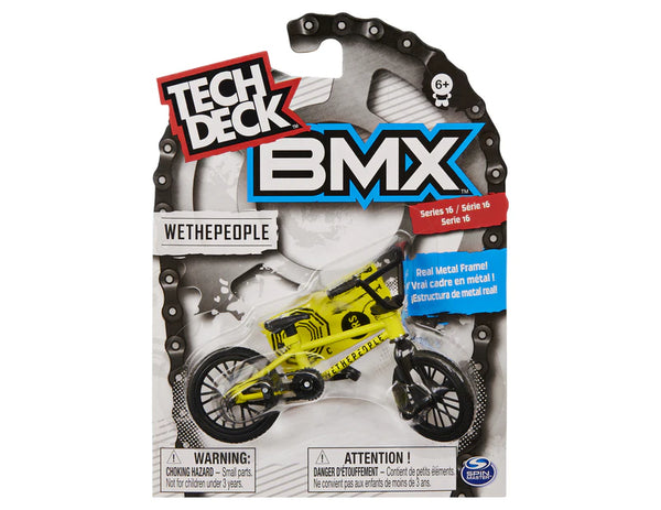 SPIN MASTER TECH DECK BMX SINGLE - WETHEPEOPLE YELLOW