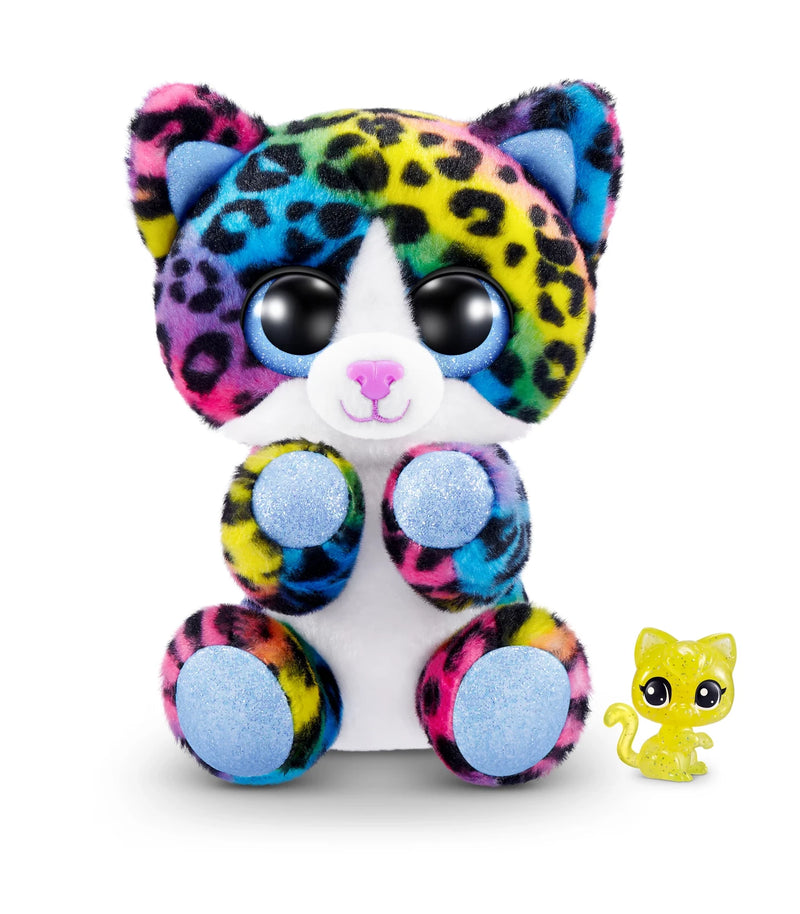 ZURU COCO SURPRISE RAINBOW COLLECTION DOTTY THE RAINBOW LEOPARD PLUSH